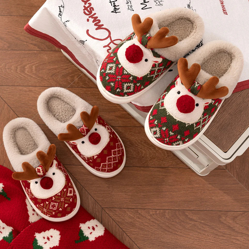 The Lunoir Rudolph Slippers