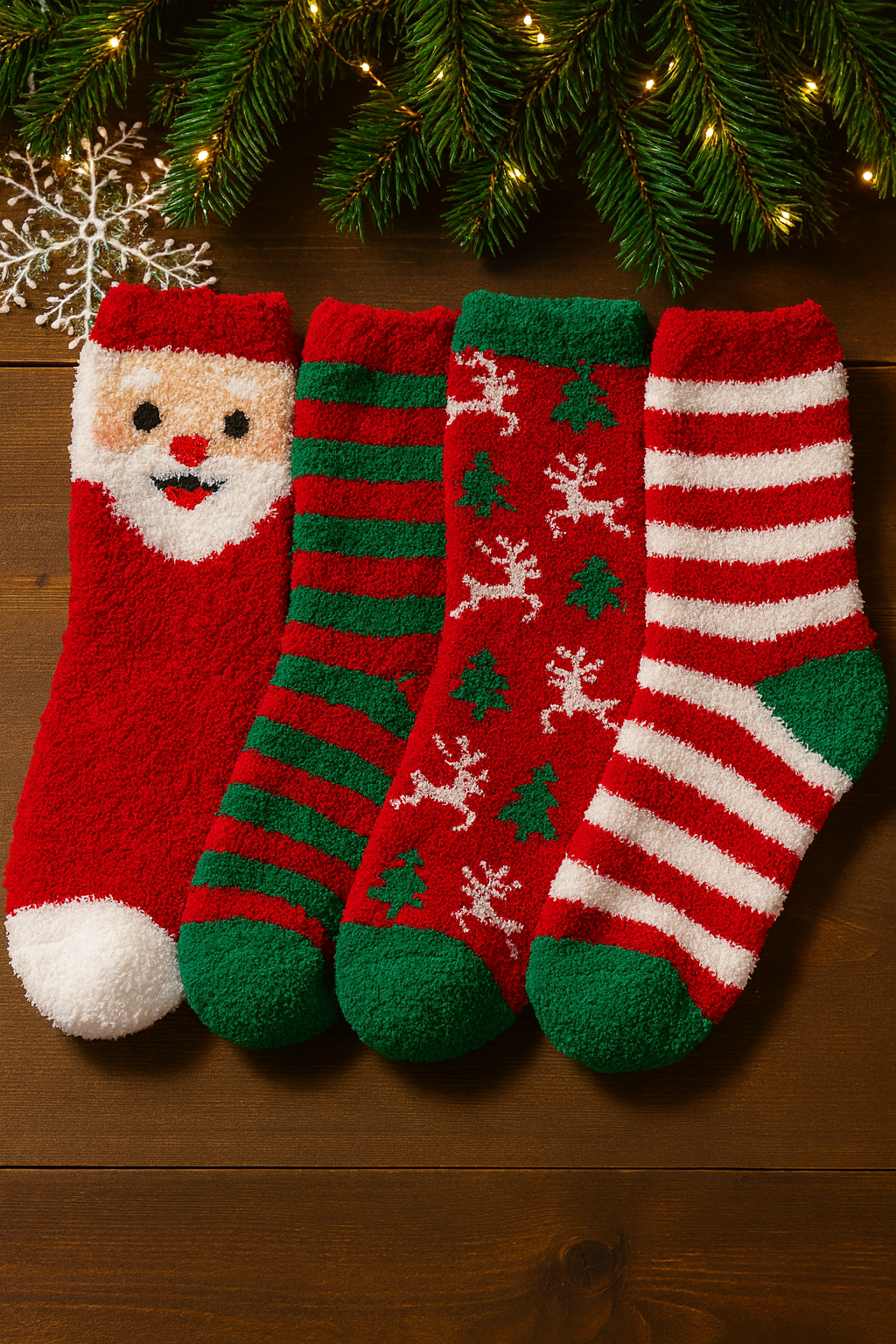 The Lunoir Merry Socks